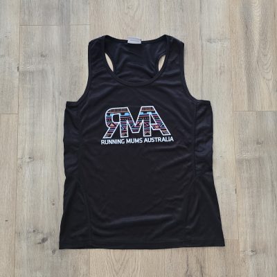 2022 RMA Black Tribal Singlet