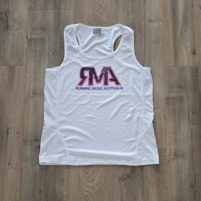 2023 RMA White Indigenous Singlet