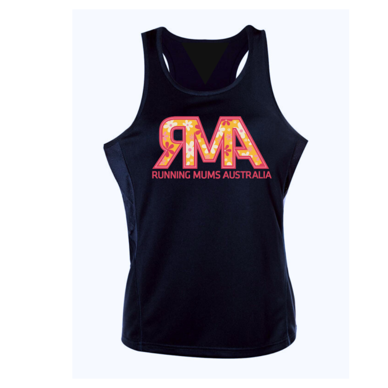 2025 RMA Black Flower Power Singlet - Image 2