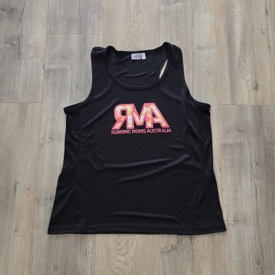 2025 RMA Black Flower Power Singlet