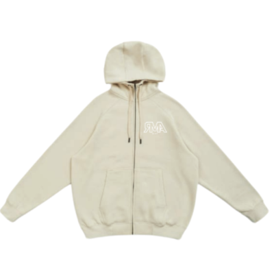 RMA EST. 2013 Lifestyle Zippered Hoodie Natural