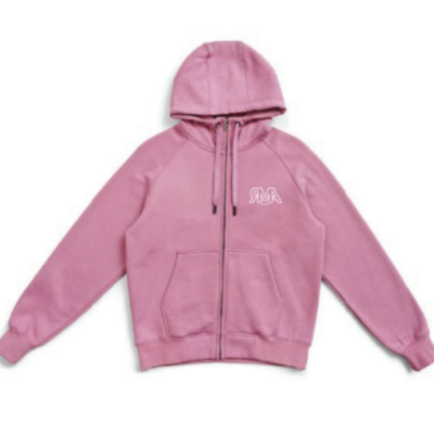 RMA EST. 2013 Lifestyle Zippered Hoodie Pink