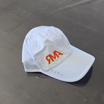 RMA White Running Cap Sub4 Performance